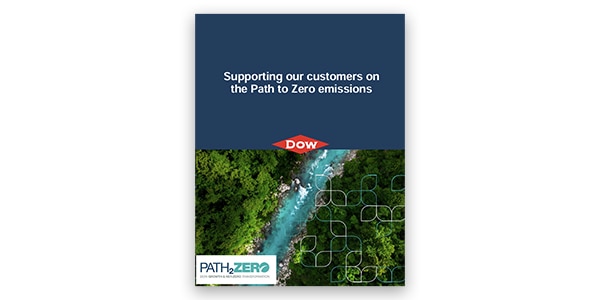 Cover of Supporting our customers on the Path to Zero emissions document