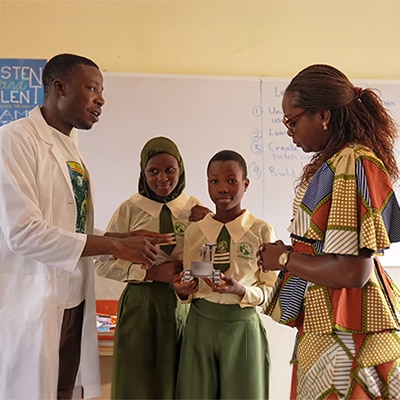 Students in classroom