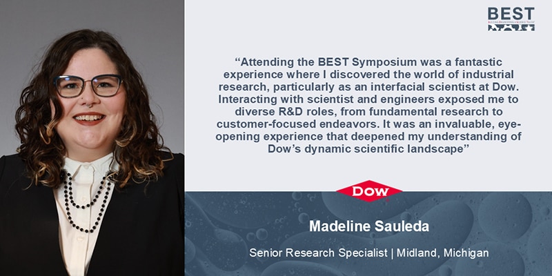 Camila Saez Cabezas smiles at the camera