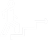 icon of stick figure walking up steps with an arrow