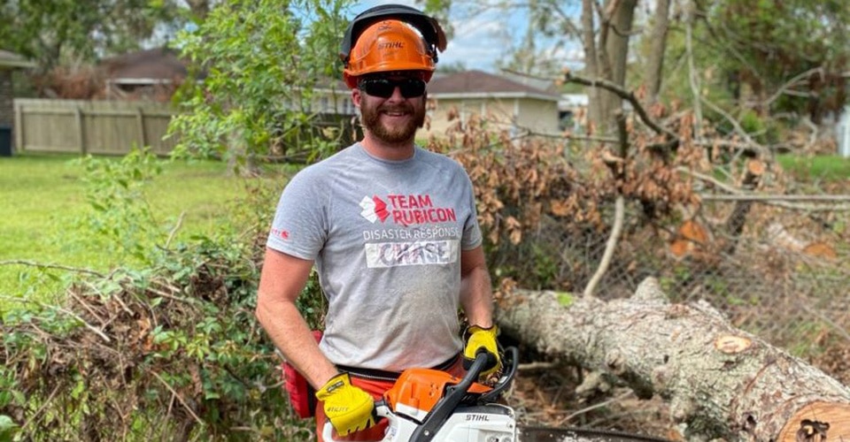 Dow's Chase Roberts leads disaster response with Team Rubicon