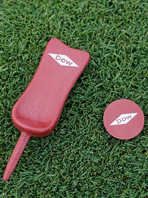 golf tools made from recycled plastic