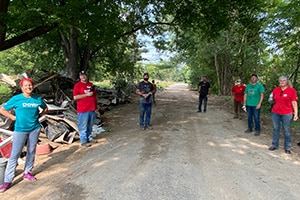 TeamDow contributes to flood relief and clean-up efforts in Sanford, Michigan