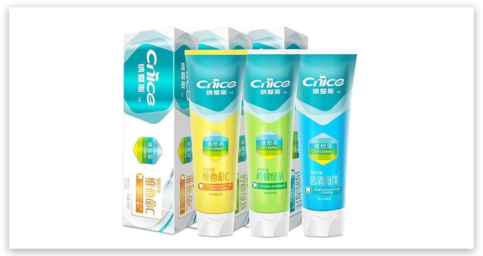 Picture of NICE recyclable toothpaste tubes