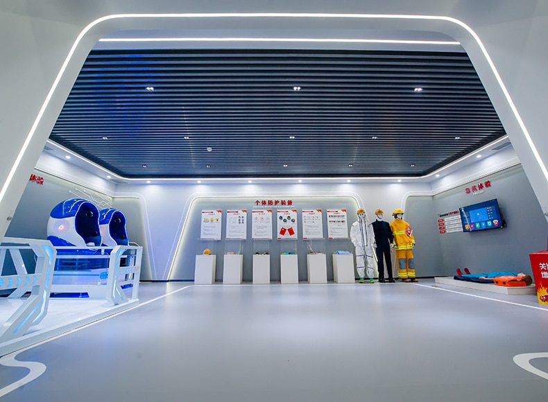 Dow China Zhangjiagang site's interactive digital space for safety training