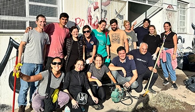 Dow volunteers help cleanup after the Bahia Blanca flood in Argentina