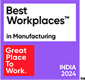 GPTW - Best Workplaces in Manufacturing India 2024