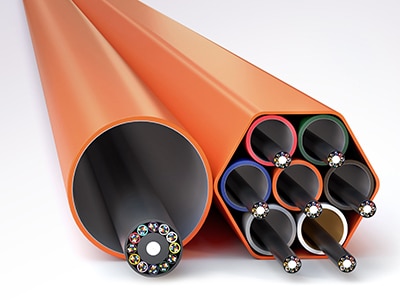 cutaway of AXELERON cable
