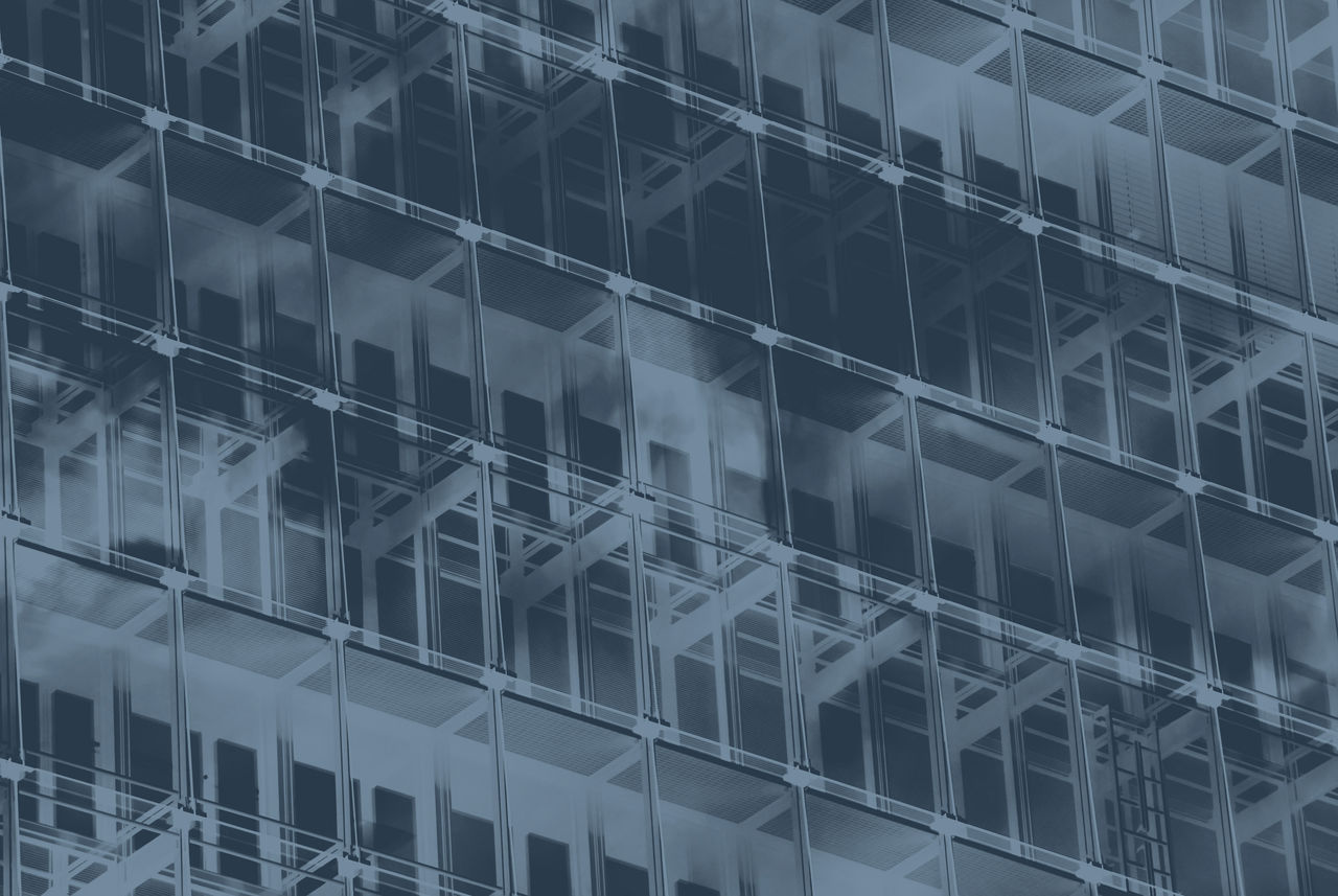 Office windows reflection - Dow Brand Approved Slate Texture