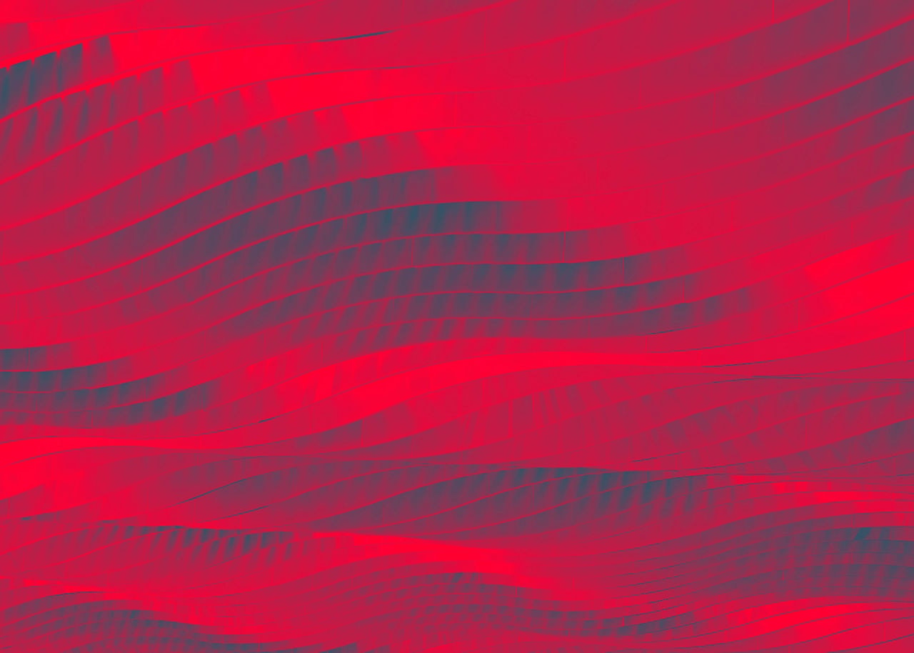 wave pattern on roof - Red Texture