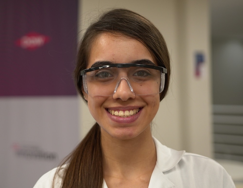 Female intern