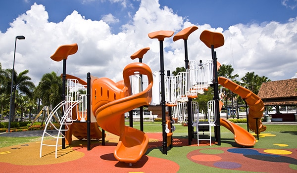 Coloreful playground