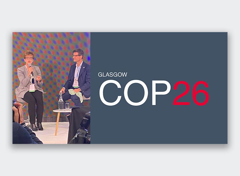 Mary Draves speaks at COP26