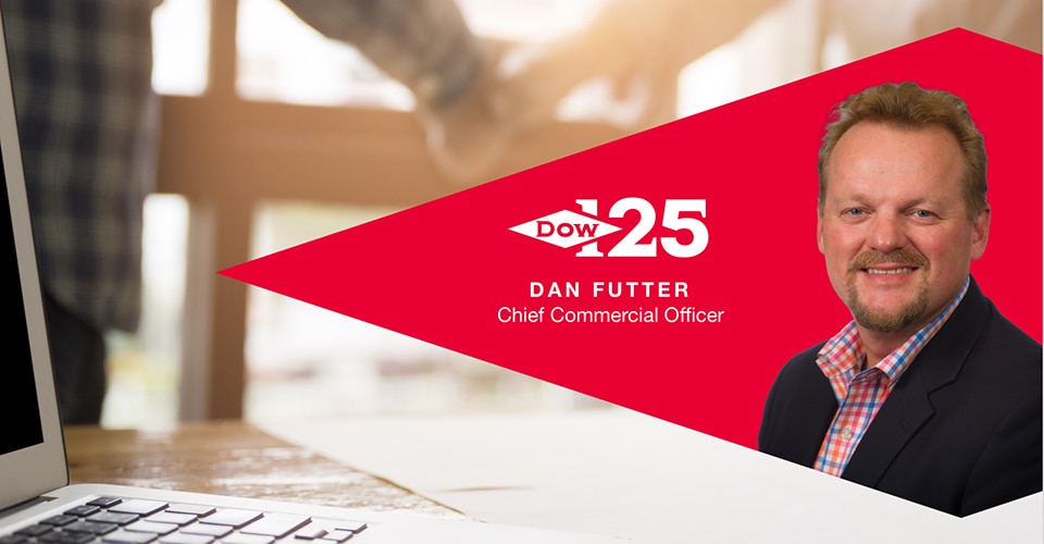 Dan Futter smiles at the camera