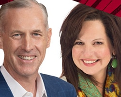 Jim Fitterling and Rebecca Bentley