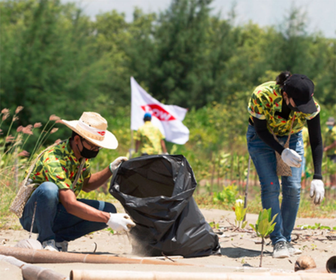 beach clean-up