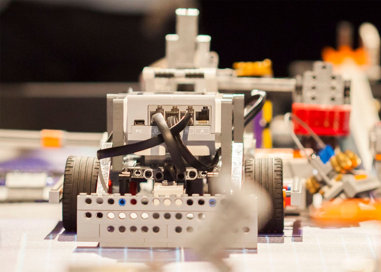 a robot in competition