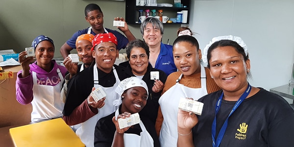 Soap for Hope program participants in South Africa