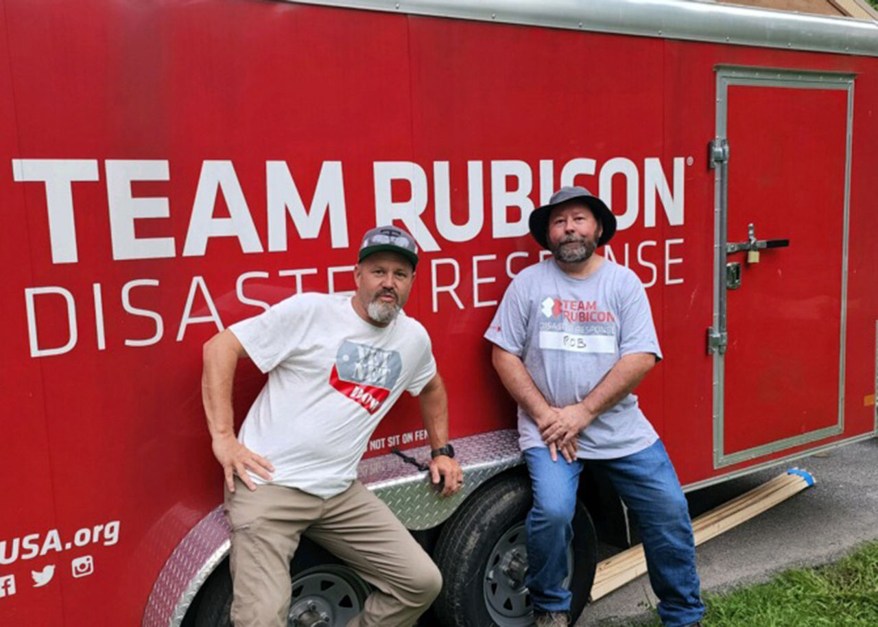 Team Rubicon volunteers