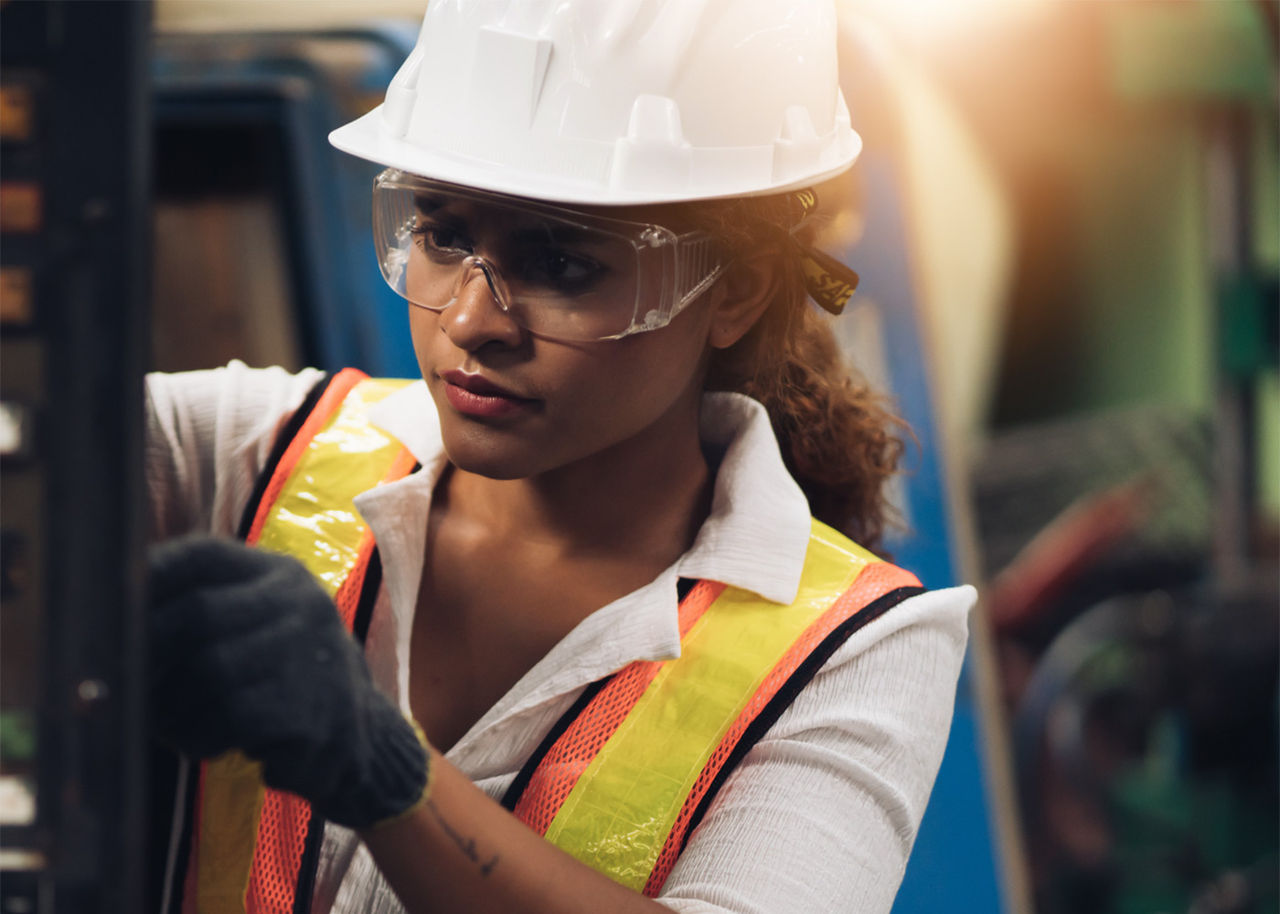 female worker